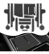 2025 2024 Sonata Door Slot Mats Console Liners for Hyundai Sonata 2024 Accessories, Center Consol...