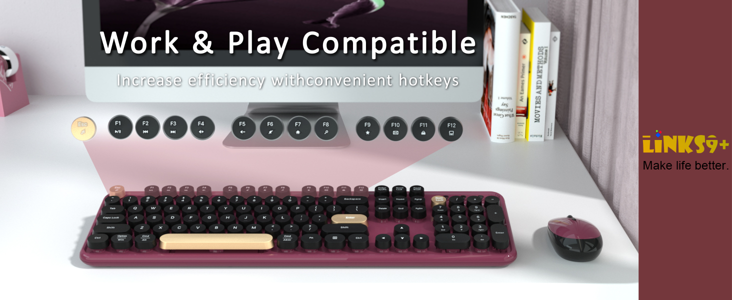 wireless keyboard mouse combo