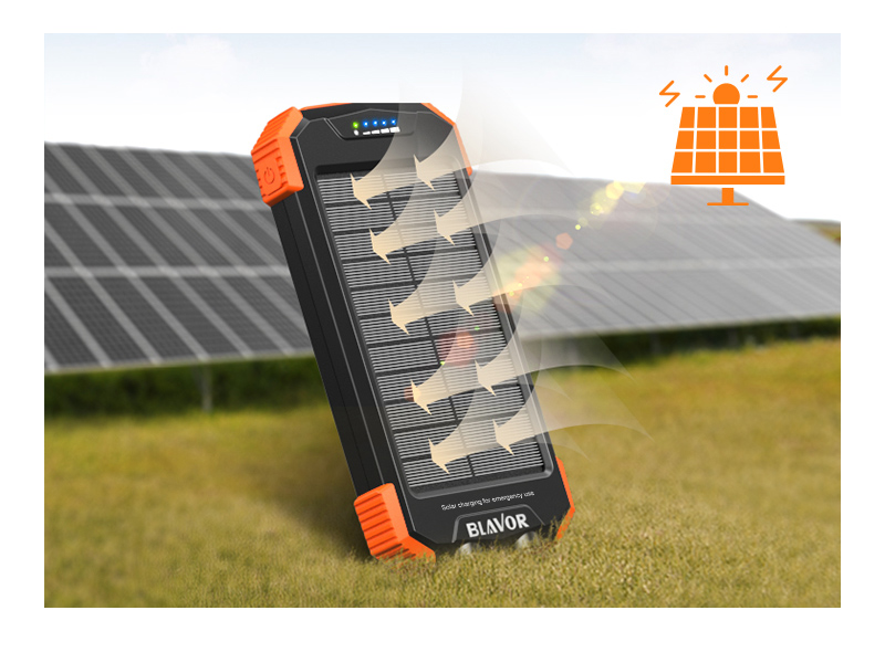 solar powered power bank