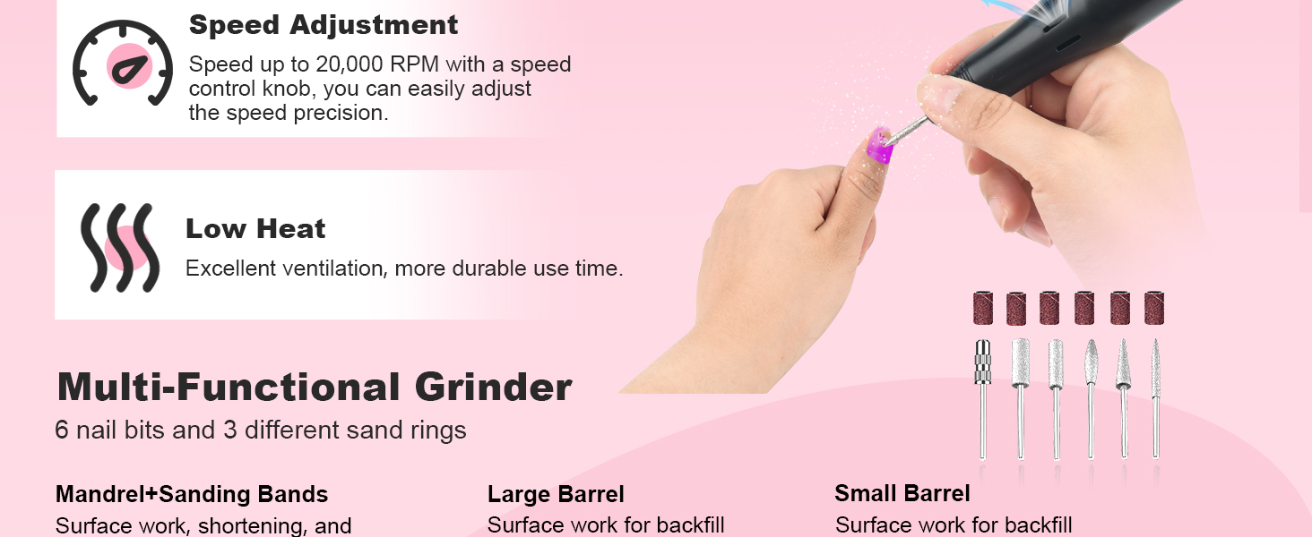 Electric Nail Drill Kit