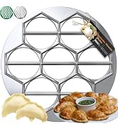 Dumpling Mold - Empanada Maker Press - Pierogi Maker Vareniki Pelmeni Aluminum Stamp - Dumplings ...