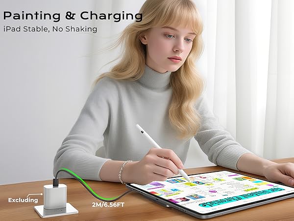 KUXIU Megnetic Wireless Charger, 35W Fast Charging Block with 5.56ft USB C to C Charger Cable