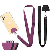 Doormoon Cell Phone Lanyard, Wonder Universal Adjustable Phone Neck Strap Leash for Smartphone Sa...
