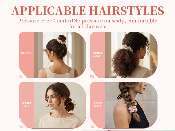 hair ties for thick hair