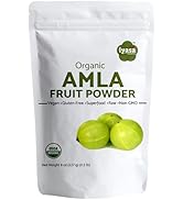 USDA Organic Amla Fruit Powder, Amalaki Berry Powder, 8 ounce/226 gm, Raw Superfood, Immunity Boo...