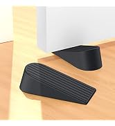 Big Door Stoppers, 2 Pack Extra Large Door Stoppers for Bottom of Door Gaps, Sturdy and Stackable...