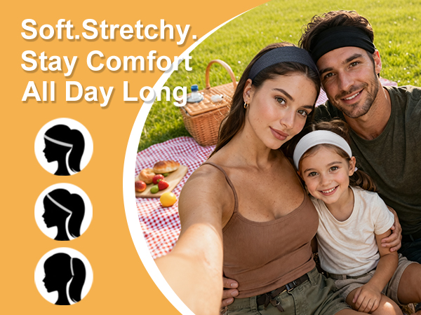 Headbands for Women for Sports Workout, Yoga and Running