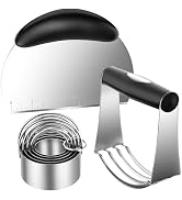 Pastry Cutter Biscuit Cutter Dough Cutters, Stainless Steel Butter Pastry Cutter Tool, Pastry Ble...