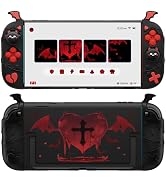 playvital Protective Case for Nintendo Switch 2, Kawaii Gothic Imp Series Silicone Grips + Dockab...