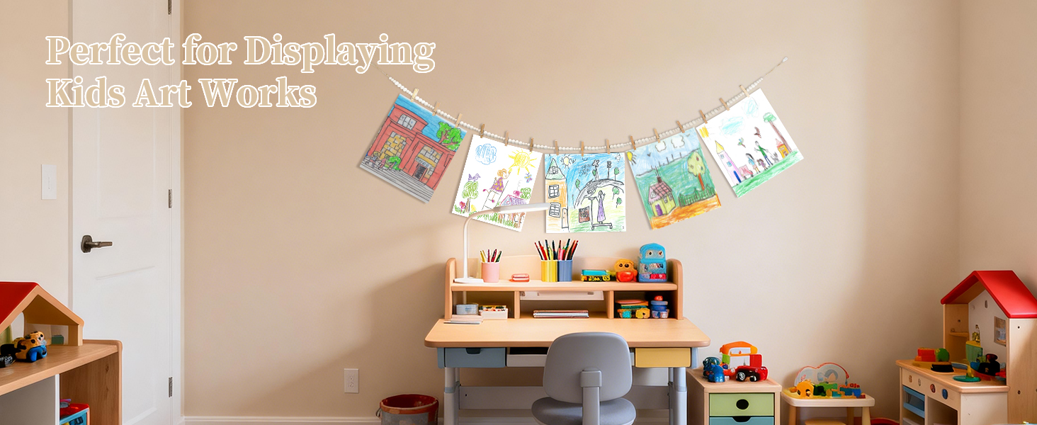kids art display