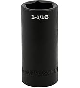 Proferred S32134 1/2" Drive SAE Socket, 1 1/16" Deep Impact 6 Point