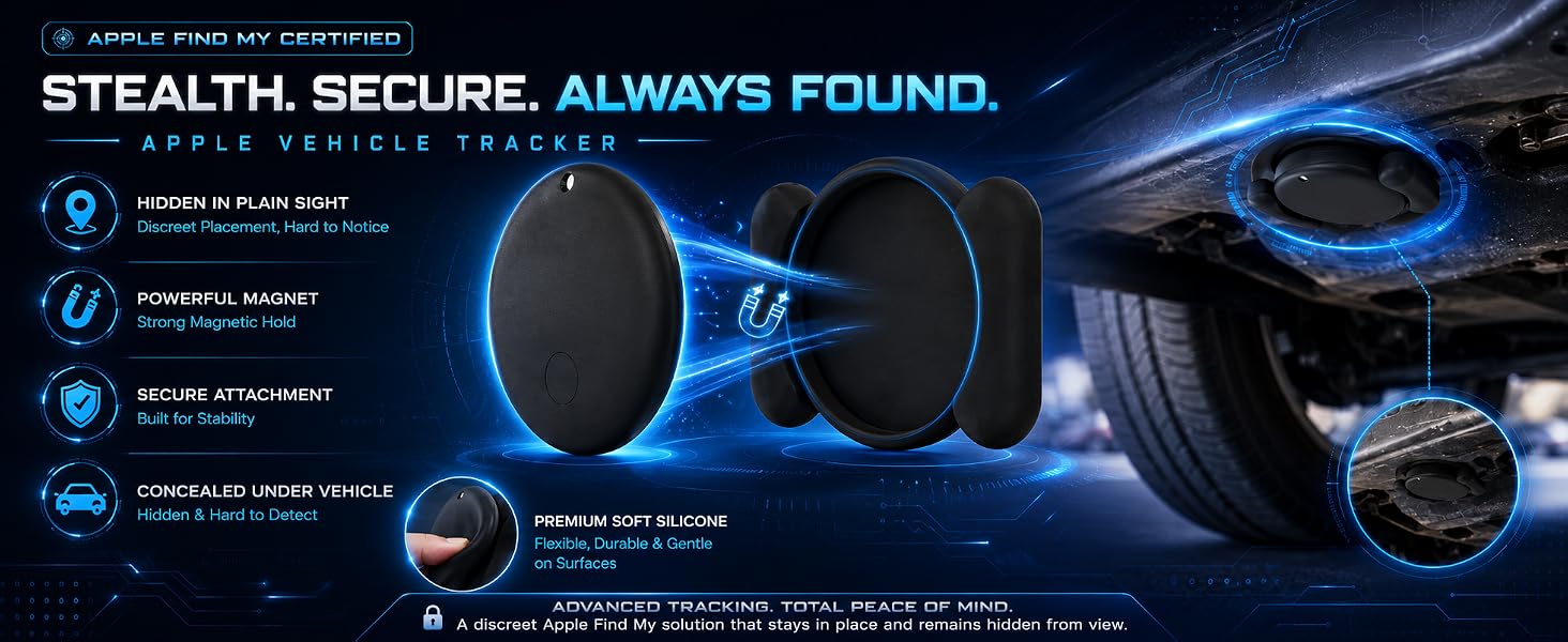 GPS Tracker for Vehicles,Magnetic Waterproof Car Tracker