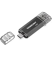 Vansuny 64GB Type C Flash Drive 2 in 1 OTG USB 3.0 + USB C Memory Stick with Keychain Dual Type C...