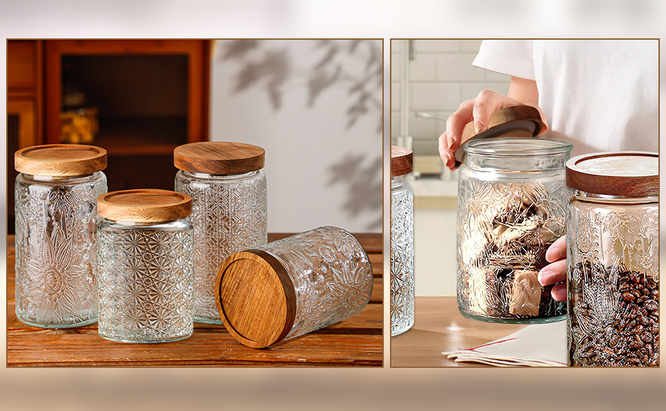 Glass Storage Containers with Lids