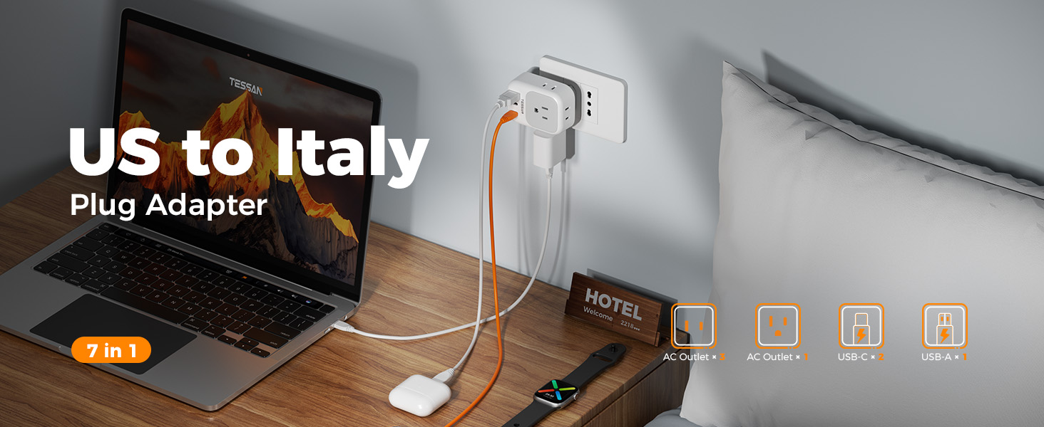 italy travel plug adapter