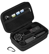 BRDRC Case for DJI Osmo Pocket 4P, 4 Pro Creator Combo Accessories | Custom-fit organizer for cam...