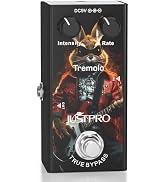 JUSTPRO Tremolo Guitar Pedal, Tremolo Electric Guitar Effect Pedal Single Type DC 9V True Bypass