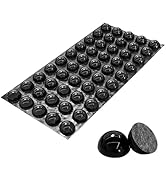 50pcs Adhesive Isolation Feet 0.7inch Silicone Hemisphere Sound Dampening Bumper Pads,for Speaker...