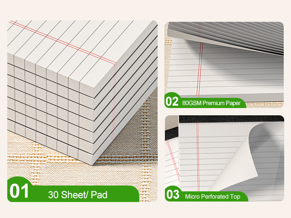 Note Pads 5x8