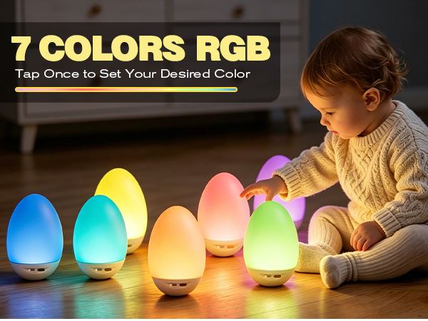 egg night light