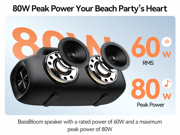 bluetooth speaker loud