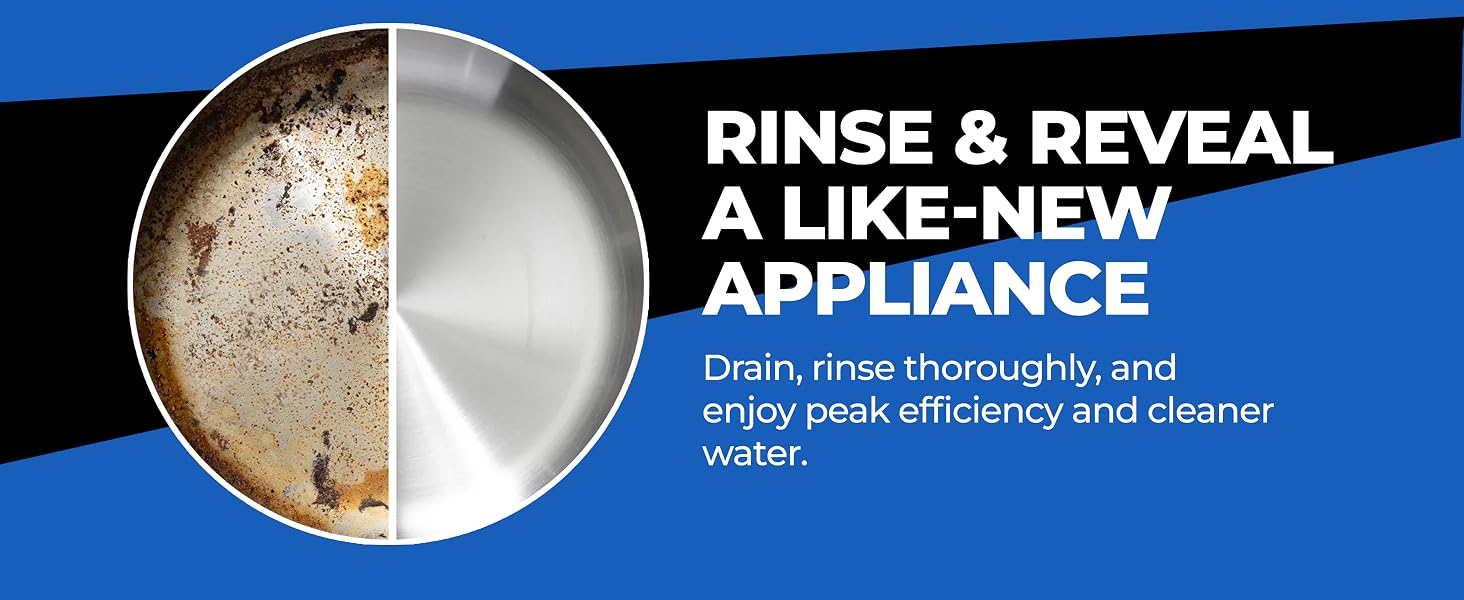 Rinse & Reveal a Like New Appliance
