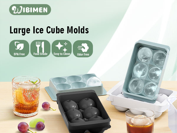 Large Ice Cube Molds