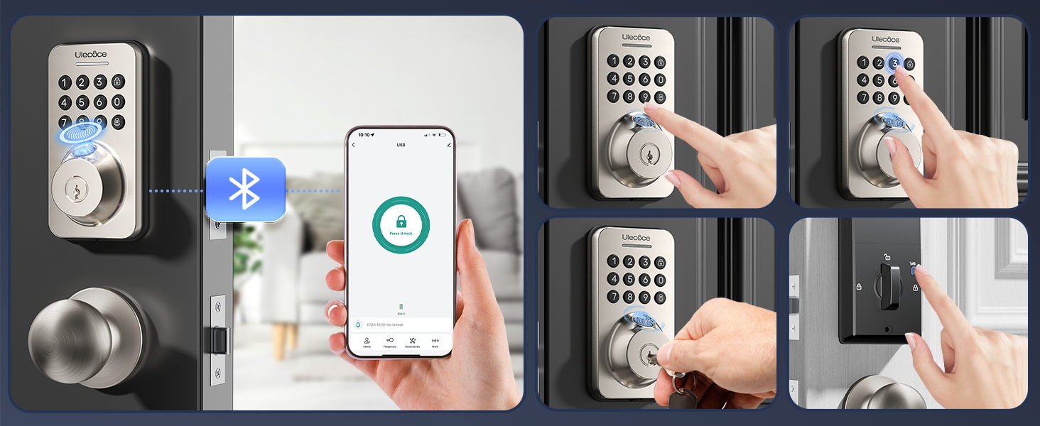keyless entry door lock