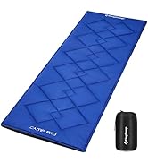 KingCamp Cot Mattress, Portable Lightweight Camping Sleeping Mat Soft Comfortable Non-Slip Cot Pa...