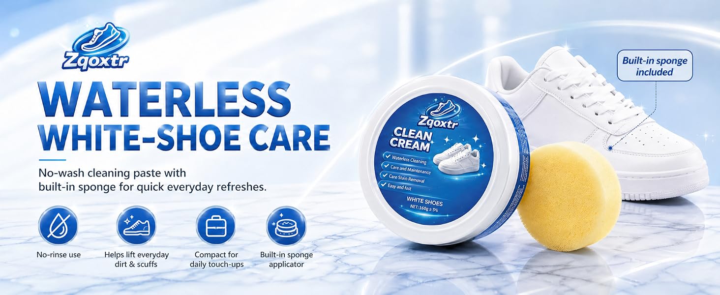 White Shoe Cleaner Cream