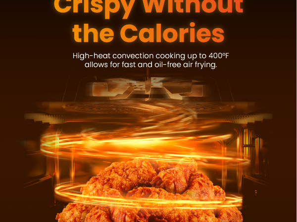Crispy without the calories