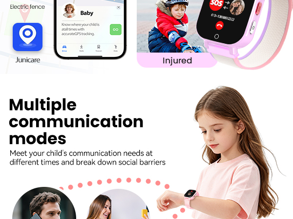 kids smart watch boys with gps tracker