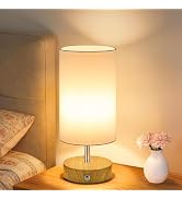TOBUSA Cordless Table Lamp, Rechargeable 6000mAh Battery Operated Bedside Lamp, Portable Touch LE...