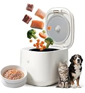 Pet Fresh Meal Maker, All-in-One Pet Kitchen Pet Food Maker, Multicooker with Chopping,Slow-Cook ...