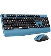 seenda COE200 Wireless Bluetooth Keyboard and Mouse Combo with Wrist Rest