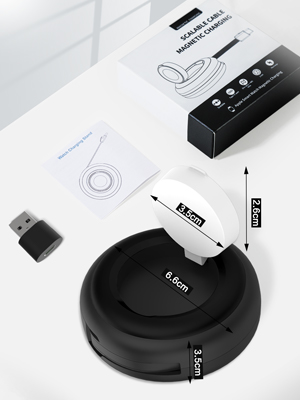Travel-Friendly Magnetic Charger