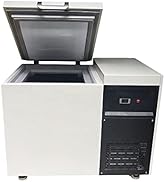 HNZXIB 105L (3.7Cu Ft) Horizontal Ultra-Low Temperature Freezer -86°C Laboratory Freezer Refriger...