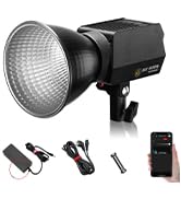 IFOOTAGE LED Video Light SL1 60DN, CRI 98/TLCI 99/12200 LM, 70W LED Continuous Video Light with 5...