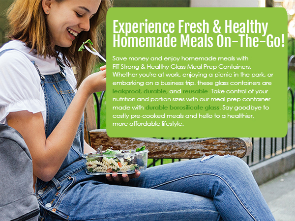 Glass Meal Prep Containers