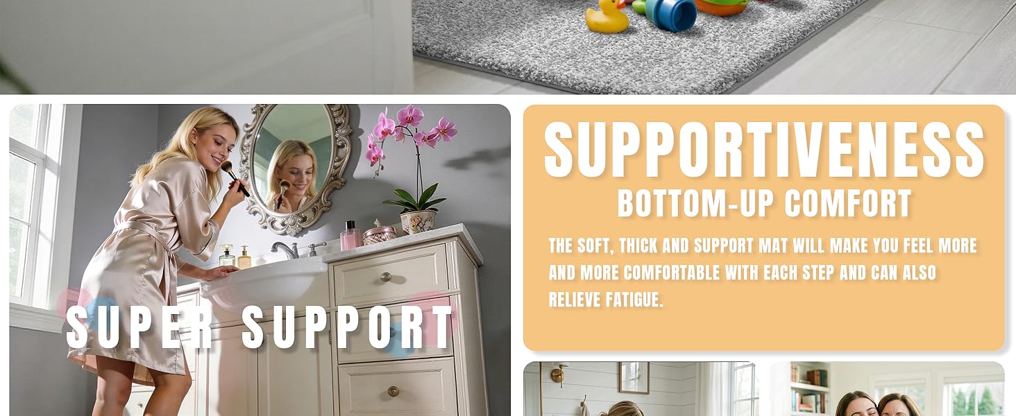 bathroom rugs fluffy