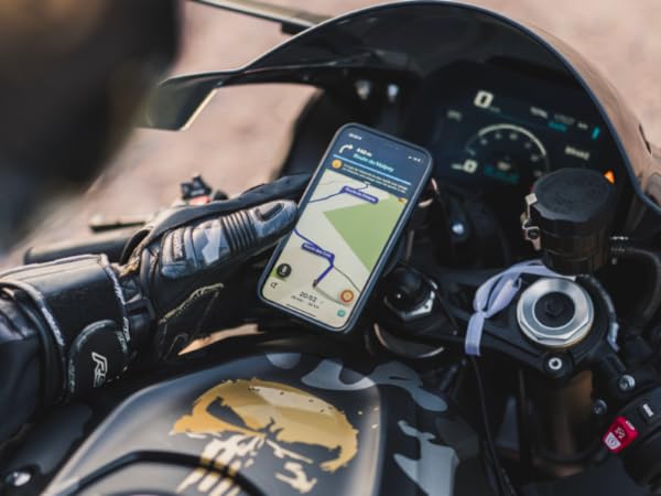 quad lock fork stem mount with quad lock mag case