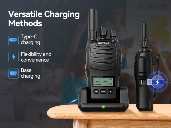 Versatile Charging Methods