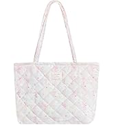 Sunwel Fashion Top Zipper Floral Quilted Bag Small Tote Bag for Women