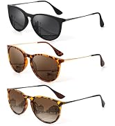 KALIYADI Sunglasses Womens Polarized Womens-Sunglasses: Trendy Sun Glasses with UV400 Retro Style...