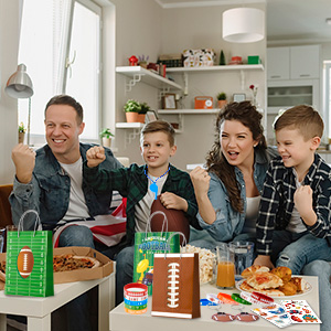 rugby party favors