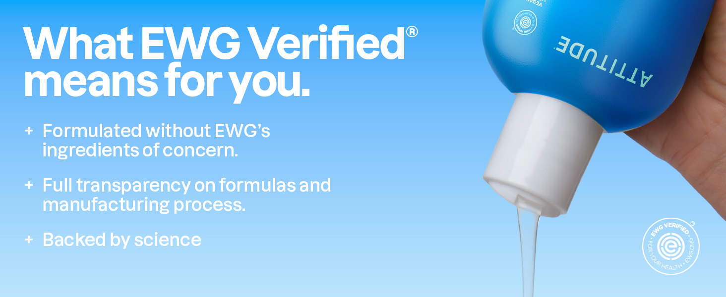 WHAT EWG VERIFIED MEANS FOR YOU