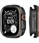 Suphart Metal Cover Compatible with Apple Watch Ultra 3/2/1 Case 49mm | 2 in 1 Protective Rugged ...