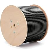 LIFEPOE Outdoor Cat 6 Ethernet Cable 1000ft 23AWG Solid Bare Copper 550MHz Waterproof UV Resistan...