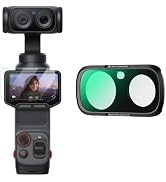 K&F CONCEPT Black Diffusion 1/4 Filter Kit Compatible with Insta360 Luna Ultra, Black-Mist 1/4 Fi...
