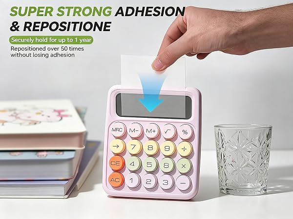 clear sticky notes